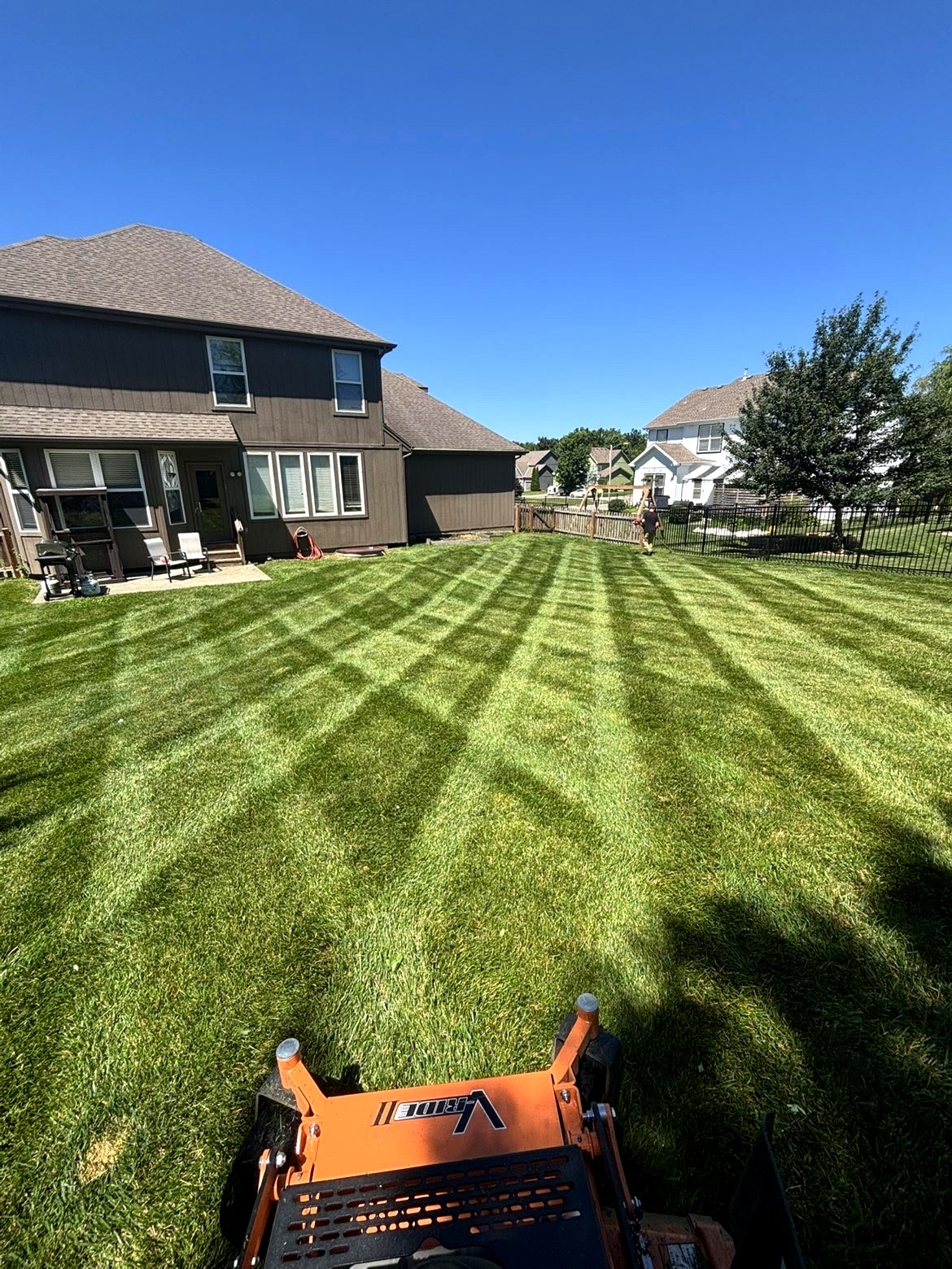 Backyard Precision Mow